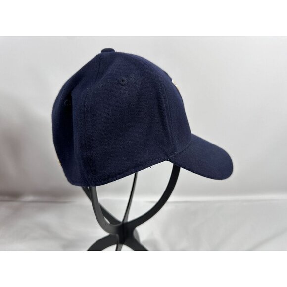 Marquette University Golden Eagles Navy Blue Ball Cap Top Of‎ The World One Fit - Picture 9 of 16